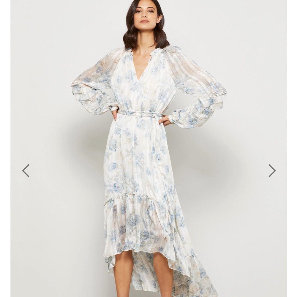 BCBG Sea Salt High Low Dress